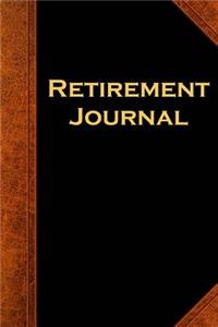 Retirement Journal Vintage Style