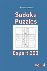 Sudoku Puzzles - Expert 200 vol. 4