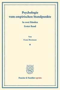 Psychologie Vom Empirischen Standpunkte