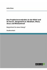 Prophetieverständnis in der Bibel und im Koran, dargestellt an Abraham, Mose, Jesus und Muhammad