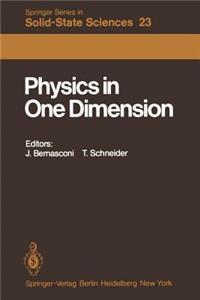 Physics in One Dimension