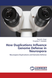 How Duplications Influence Genome Defense in Neurospora