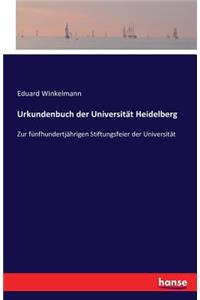 Urkundenbuch der Universität Heidelberg