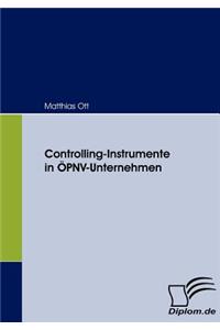 Controlling-Instrumente in ÖPNV-Unternehmen