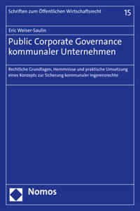 Public Corporate Governance Kommunaler Unternehmen
