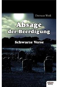 Absage der Beerdigung