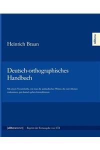 Deutsch-orthographisches Handbuch