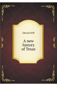 A New History of Texas