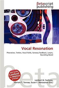 Vocal Resonation