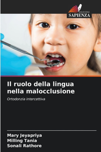 ruolo della lingua nella malocclusione