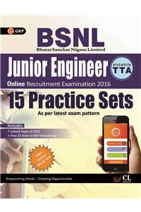 Bsnl Junior Engineering (Erstwhile TTA) 15 Practice Sets