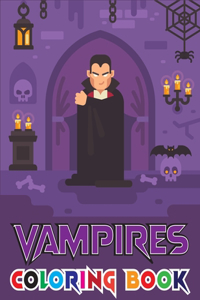 Vampires Coloring Book