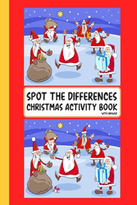 Spot The Differences Christmas Activity Book With Answer