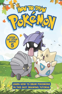 How to Draw Pokemon Step by Step Book 5