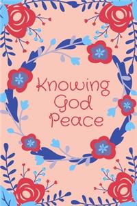 Sadnes, Knowing God's Peace, Devotionals for Life; 120 PAGES