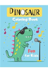 DINOSAUR Coloring Book Fun for Kids