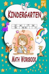 Kindergarten Math Workbook