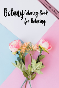 Botany Coloring Book for Relaxing