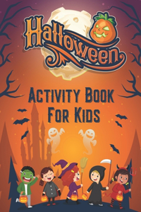 Halloween Activity Book for Kids