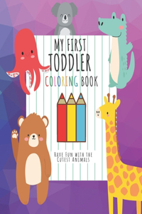 My First Toddler Coloring Book