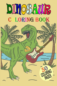 Dinosaur Coloring Book.
