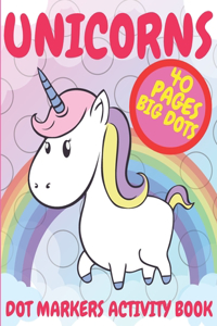 Unicorns Dot Markers Activity Book