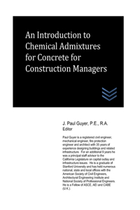 Introduction to Chemical Admixtures for Concrete for Construction Managers