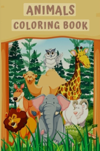 Kids Coloring Activity Book, 100 pages