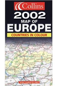 2002 Map of Europe