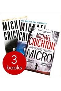 XTBP MICHAEL CRICHTON X3 PACK