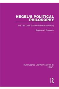 Hegel's Political Philosophy