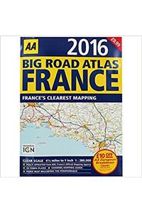 BIG ROAD ATLAS FRANCE 2016 BARGAIN
