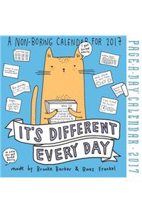 It's Different Every Day Page-A-Day Calendar 2017
