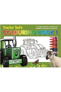 TRACTOR TED COLOURING BOOK
