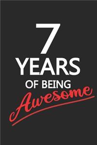 7 Years Of Being Awesome