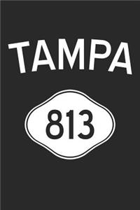 Tampa Notebook - Florida Gift - Area Code Tampa Journey Diary - Florida Travel Journal