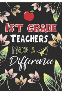 1st Grade Teachers Make a Difference