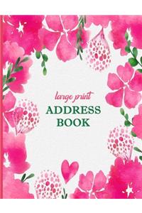 Large Print Address Book