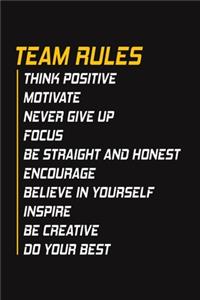 Team Rules