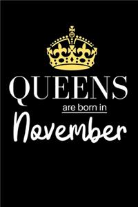 Queens are born in November