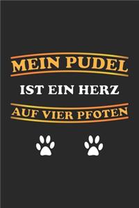 Mein Pudel ist ein Herz auf vier Pfoten