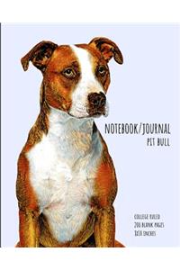 Notebook/Journal - Pit Bull