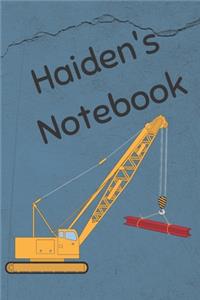 Haiden's Notebook