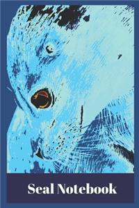 Seal Notebook: Seal Notebook / Journal. Marine Mammal. 6 x 9 inch, 120 Lined Pages. Sealion.