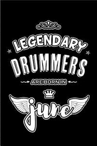 Legendary Drummers are born in June