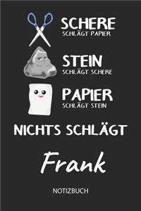 Nichts schlägt - Frank - Notizbuch