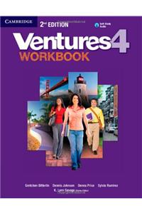 Ventures Level 4 Workbook with Audio CD