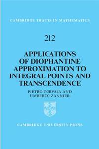 Applications of Diophantine Approximation to Integral Points and Transcendence