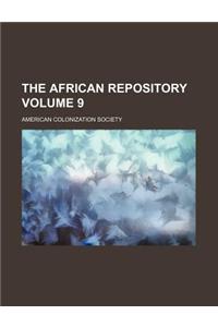 The African Repository Volume 9