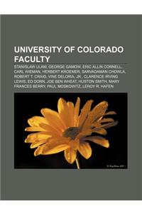 University of Colorado Faculty
